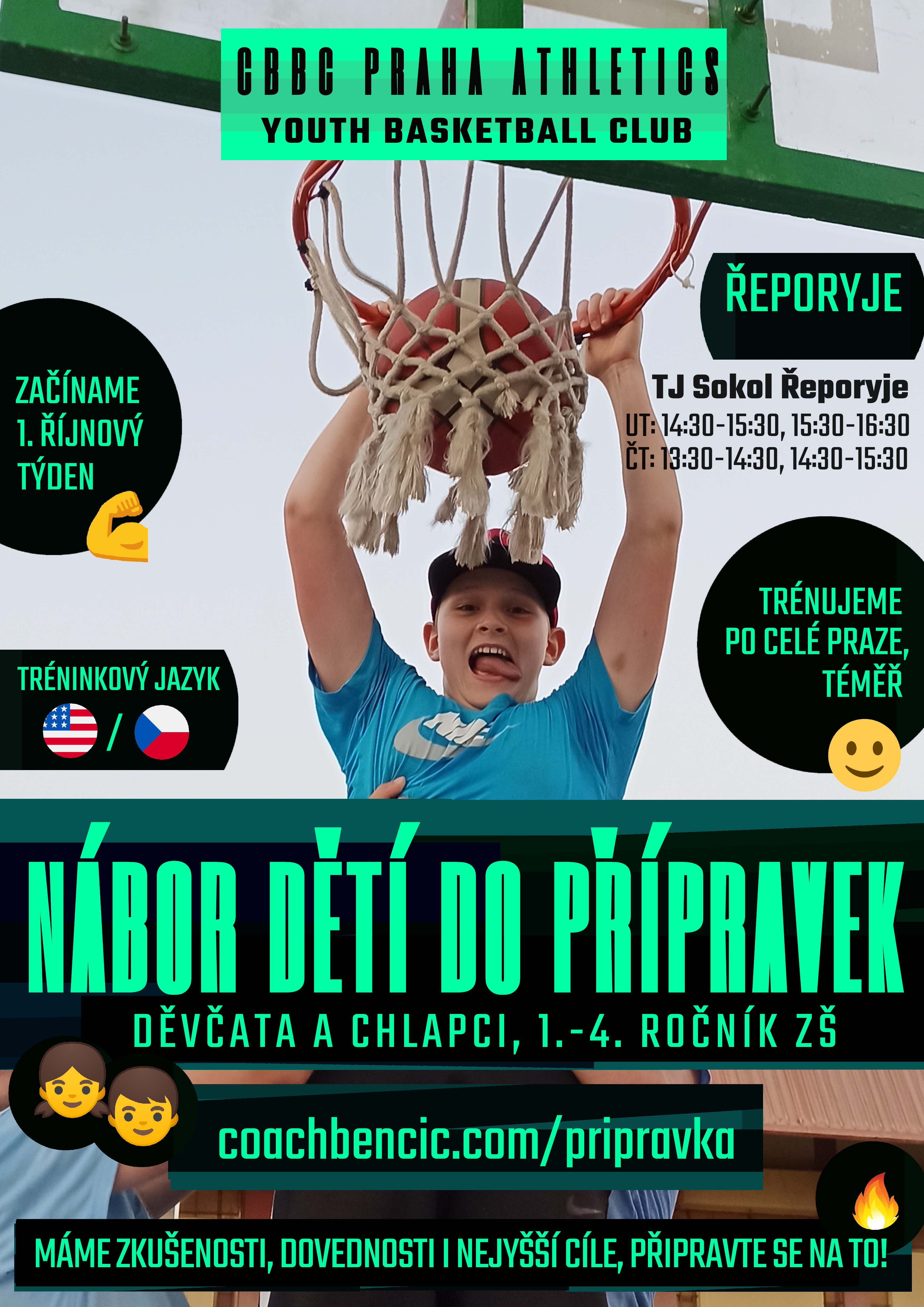 Read more about the article Nábor dětí na basketbal