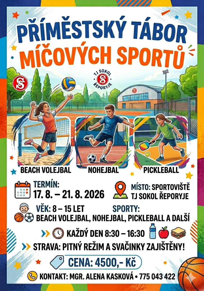Příměstský tábor míčových sportů